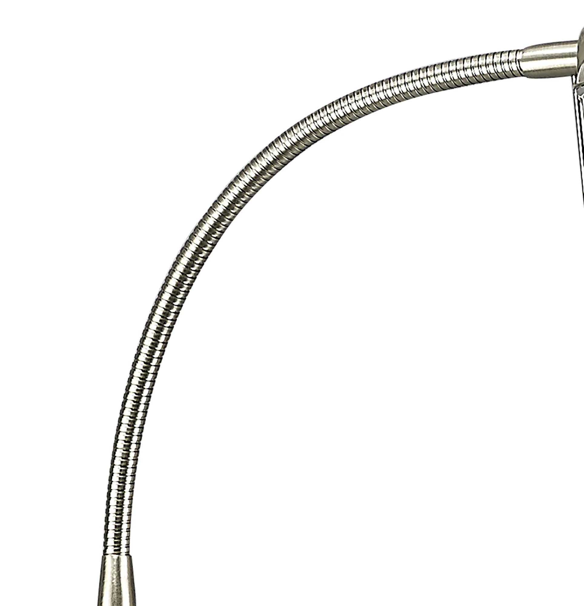 Bamberg 140cm Switched Floor Lamp 1 Light Satin Nickel D0120  Deco Bamberg